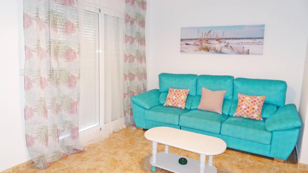 Palmeras En La Playa - Beach House In Oliva Bagian luar foto